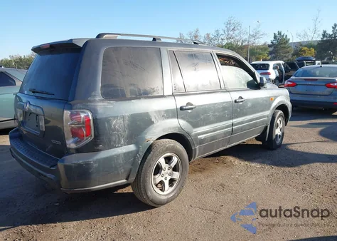 2006 Honda Pilot Ex-L z USA, uszkodzony, nr VIN 2HKYF18516H543232